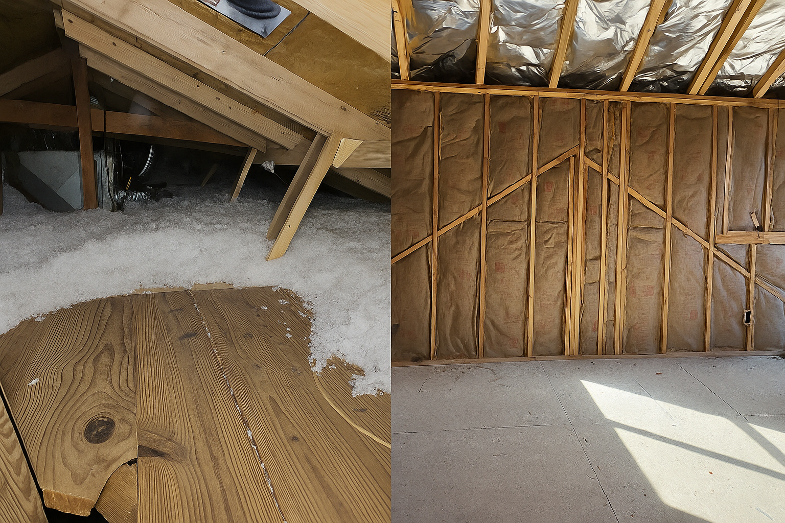 Blown-In Insulation, Batt Insulation and Sound Proofing