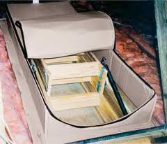 Attic tents for the ladder openin