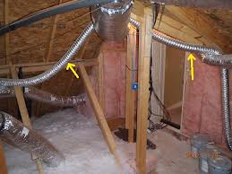 Bathroom fan ventiing