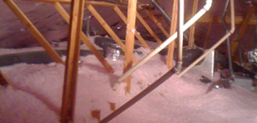 Insulate to a minimum R38 step 1